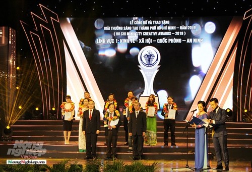 Hô Chi Minh-ville: remise des prix de la créativité 2019 - ảnh 1