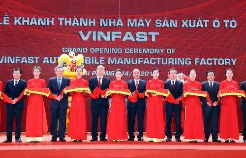 Inauguration de l’usine Vinfast à Hai Phong - ảnh 1