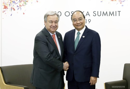 Sommet du G20: Nguyên Xuân Phuc discute de la coopération bilatérale avec d’autres dirigeants - ảnh 3