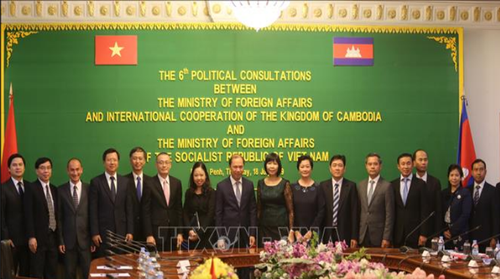 6e consultation politique Vietnam -- Cambodge - ảnh 1