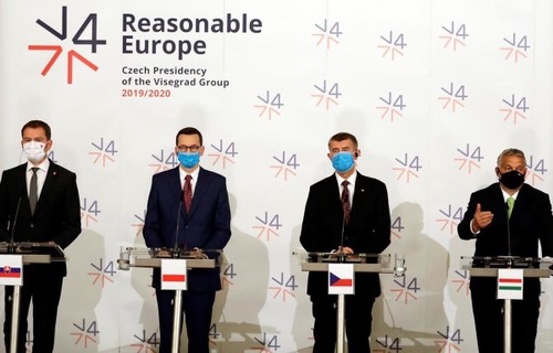 Quatre dirigeants d’Europe centrale demandent une distribution «équitable» du fonds de relance de l'UE - ảnh 1