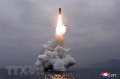 Pyongyang tire un projectile non identifié en mer, le premier en 2022 - ảnh 1