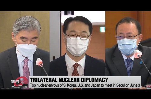 Les négociateurs sud-coréen, américain et japonais réunis autour du dossier nord-coréen - ảnh 1