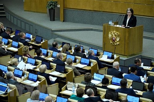 Les députés russes votent une loi pour faciliter l'interdiction des médias étrangers - ảnh 1