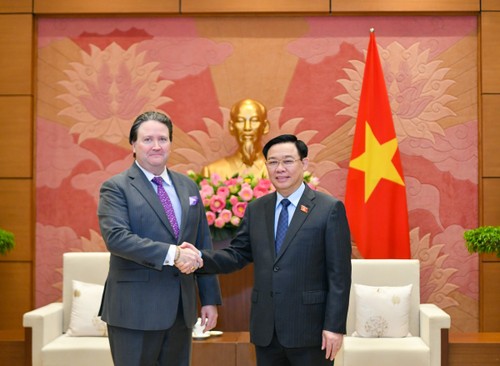 L'ambassadeur des États-Unis au Vietnam reçu par Vuong Dinh Huê - ảnh 1