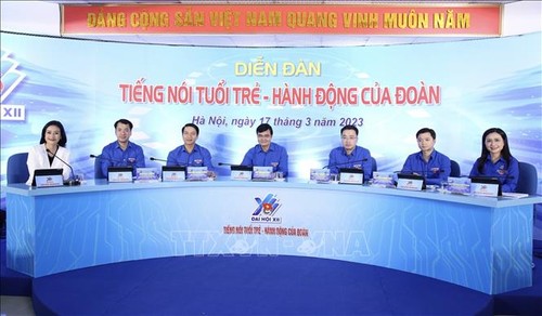 Forum “Voix de la jeunesse - Action de l'Union de la jeunesse communiste Hô Chi Minh" - ảnh 1