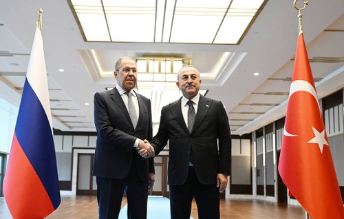 La Russie et la Turquie discutent de l'accord céréalier de la mer Noire, des conflits en Syrie et en Ukraine - ảnh 1