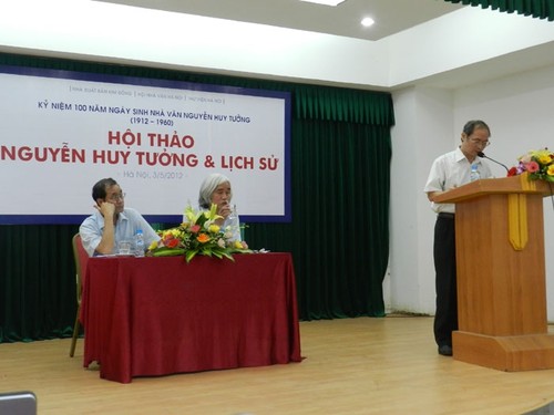 Hội thảo “Nguyễn Huy Tưởng và lịch sử" nhân 100 năm ngày sinh Nguyễn Huy Tưởng - ảnh 1