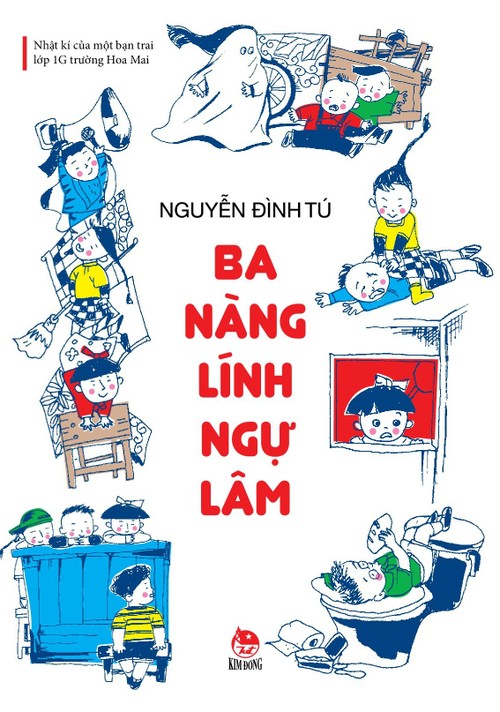 Nhà văn Nguyễn Đình Tú ra mắt truyện cho thiếu nhi dịp 1/6: "Ba nàng lính ngự lâm" - ảnh 1