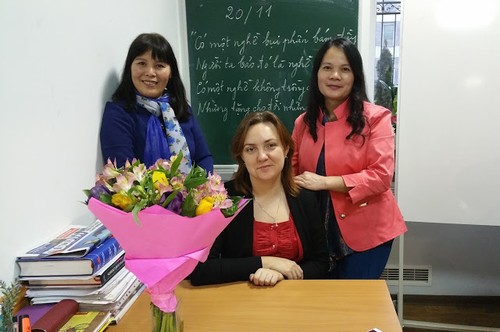 Kỷ niệm Ngày Nhà giáo Việt Nam tại trường Đại học Tổng hợp Shevchenko – Kiev - ảnh 27