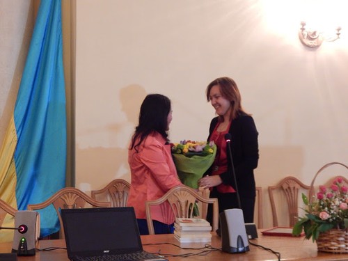 Kỷ niệm Ngày Nhà giáo Việt Nam tại trường Đại học Tổng hợp Shevchenko – Kiev - ảnh 7
