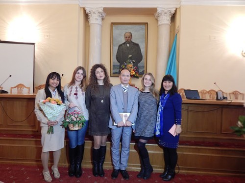 Kỷ niệm Ngày Nhà giáo Việt Nam tại trường Đại học Tổng hợp Shevchenko – Kiev - ảnh 18
