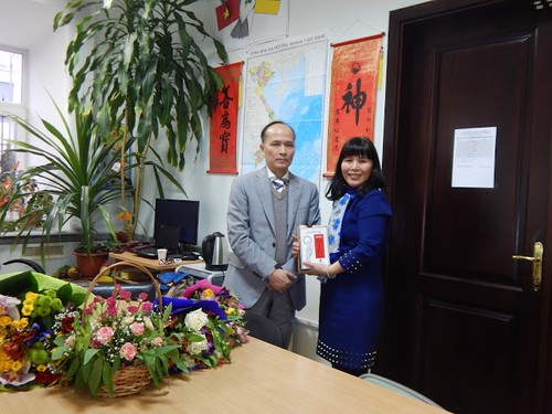 Kỷ niệm Ngày Nhà giáo Việt Nam tại trường Đại học Tổng hợp Shevchenko – Kiev - ảnh 23