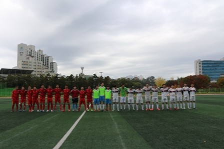 Du học sinh Việt tại Hàn tổ chức giải bóng đá gây quỹ cứu trợ đồng bào miền Trung - ảnh 1