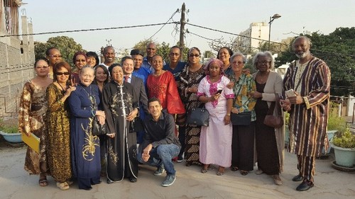 Đại sứ quán Việt Nam gặp gỡ, chúc Tết cộng đồng người Việt ở Senegal - ảnh 1