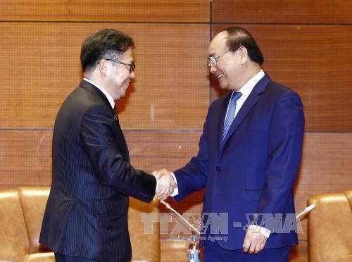 Thủ tướng Nguyễn Xuân Phúc tiếp đại diện một số nền kinh tế thành viên APEC - ảnh 2