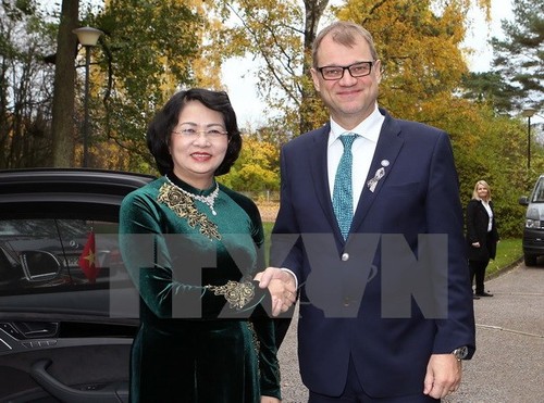 Phó Chủ tịch nước Đặng Thị Ngọc Thịnh thăm làm việc tại Phần Lan - ảnh 1