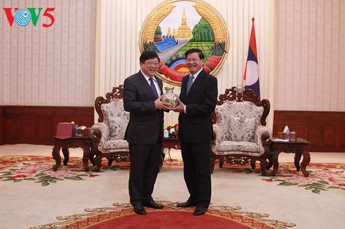 Thủ tướng Lào đánh giá cao sự hỗ trợ và giúp đỡ của Đài Tiếng nói Việt Nam - ảnh 1