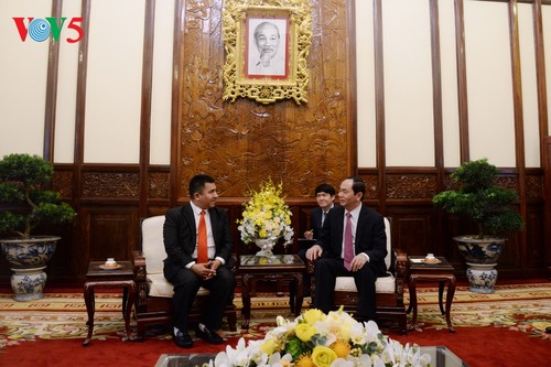 Chủ tịch nước Trần Đại Quang tiếp các Đại sứ trình Quốc thư - ảnh 6
