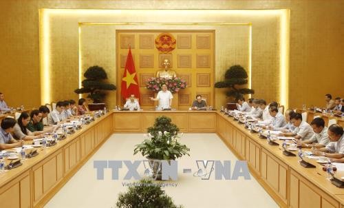 Phó Thủ tướng Vương Đình Huệ chủ trì cuộc họp Ban chỉ đạo phòng, chống rửa tiền  - ảnh 1