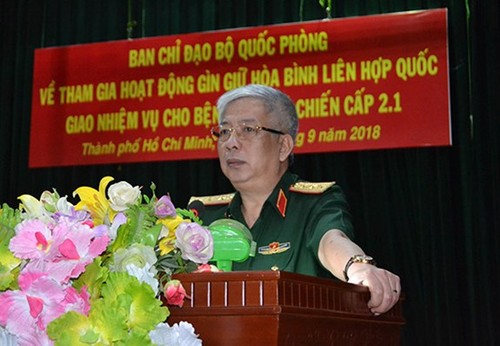Lực lượng gìn giữ hòa bình Việt Nam lên đường làm nhiệm vụ - ảnh 2