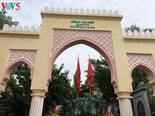 Khánh thành Cổng Marocco, biểu tượng của tình đoàn kết Việt Nam - Marocco - ảnh 1