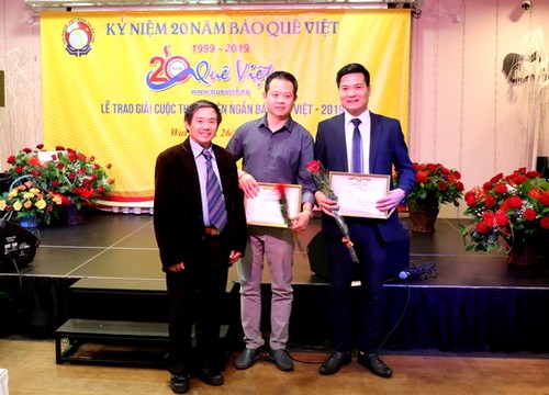 Kỷ niệm 20 năm báo Quê Việt và Lễ trao giải cuộc thi truyện ngắn báo Quê Việt-2019 - ảnh 3