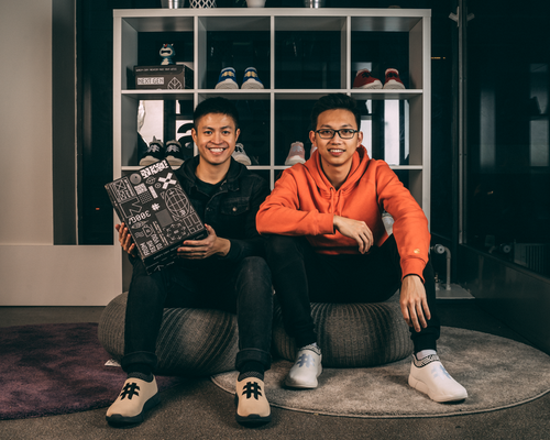 2 chàng trai Việt sản xuất giày từ bã cà phê được Forbes châu Âu vinh danh - ảnh 2