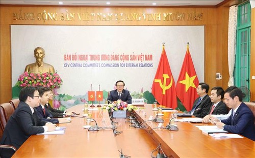 Hội đàm trực tuyến hai Đảng Việt Nam và Nhật Bản - ảnh 1