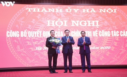 Ông Chu Ngọc Anh được phân công giữ chức Phó bí thư Thành ủy Hà Nội - ảnh 1