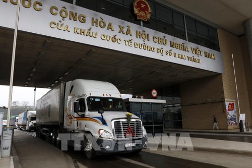 Hơn 14.000 tấn thanh long được xuất qua cửa khẩu Lào Cai - ảnh 1