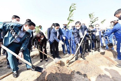 Công an Thành phố Hà Nội phát động Tết trồng cây Tân Sửu 2021 - ảnh 1