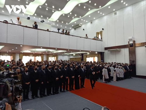 Lễ truy điệu, Lễ an táng nguyên Phó Thủ tướng Trương Vĩnh Trọng - ảnh 1