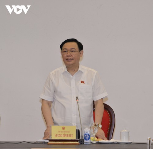 Chủ tịch Quốc hội Vương Đình Huệ làm việc với Ban Dân nguyện - ảnh 1