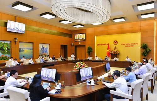 Ủy ban Thường vụ Quốc hội cho ý kiến về các nội dung trình kỳ họp thứ 2 Quốc hội khóa XV - ảnh 1