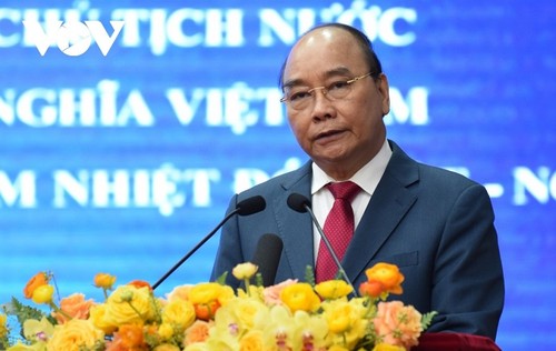 Chủ tịch nước Nguyễn Xuân Phúc thăm và làm việc với Trung tâm nhiệt đới Việt Nga - ảnh 1