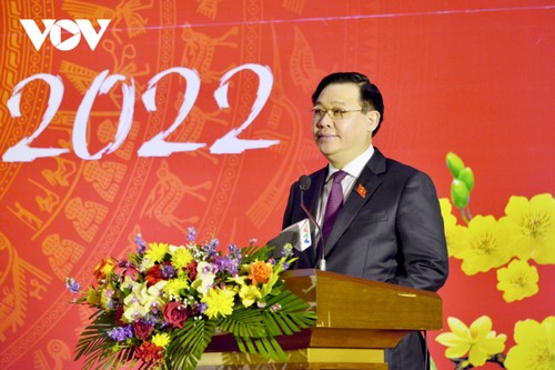 Chủ tịch Quốc hội Vương Đình Huệ: Khát vọng hùng cường của dân tộc trông chờ vào các đột phá chiến lược - ảnh 1