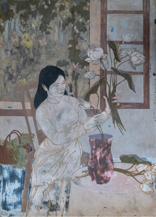 Kho tàng ẩn giấu: Khám phá triển lãm tranh duy nhất của danh họa Phan Kế An tại Hà Nội - ảnh 4