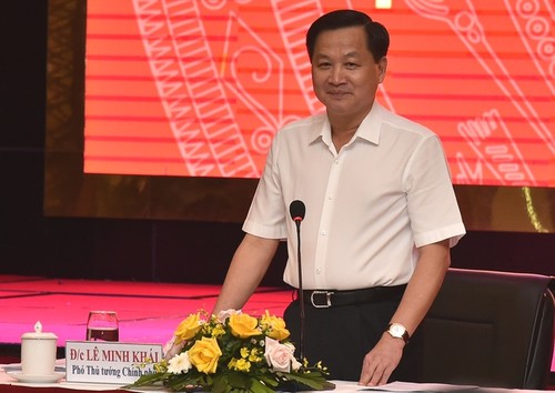 Phó Thủ tướng Lê Minh Khái làm việc với 8 tỉnh, thành phố tìm giải pháp đẩy mạnh giải ngân vốn đầu tư công - ảnh 1
