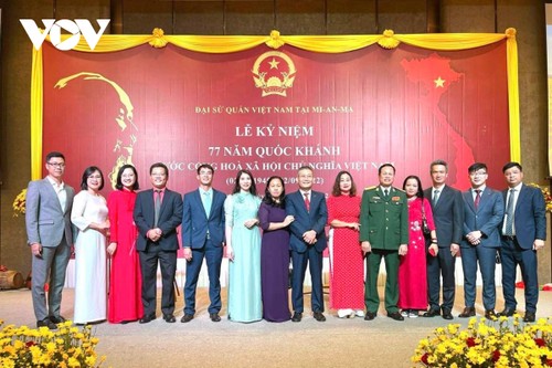 Đại sứ quán Việt Nam tại Myanmar tổ chức Lễ kỷ niệm Quốc khánh - ảnh 1