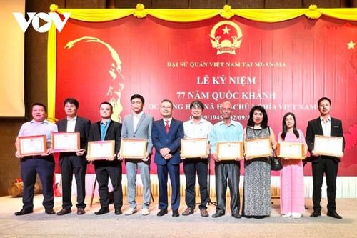 Đại sứ quán Việt Nam tại Myanmar tổ chức Lễ kỷ niệm Quốc khánh - ảnh 3