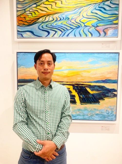 Triển lãm hội họa Bến mây của Nguyễn Minh Chính - ảnh 1