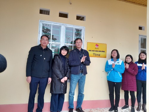 NXB Kim Đồng khánh thành 2 phòng học tại Nà Khuông, Cao Bằng - ảnh 2
