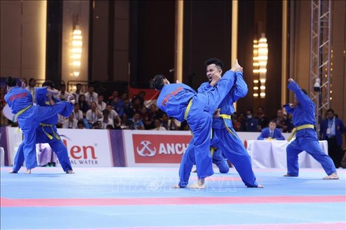 SEA Games 32: Đội tuyển Vovinam Việt Nam có thêm Huy chương bạc - ảnh 1