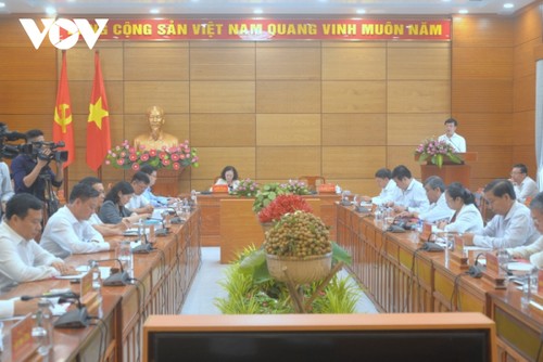 Thường trực Ban Bí thư Trương Thị Mai làm việc với Ban Thường vụ Tỉnh ủy Đồng Tháp - ảnh 1