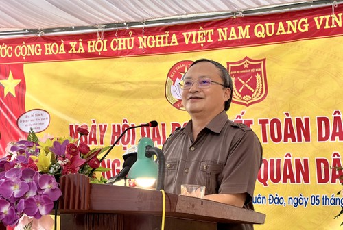 Tổng Giám đốc Đài Tiếng nói Việt Nam dự Ngày hội Đại đoàn kết toàn dân tộc tại Hưng Yên  - ảnh 1