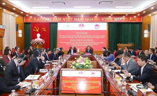 Tọa đàm đối thoại về thành tựu 50 năm quan hệ Việt Nam – Singapore - ảnh 1