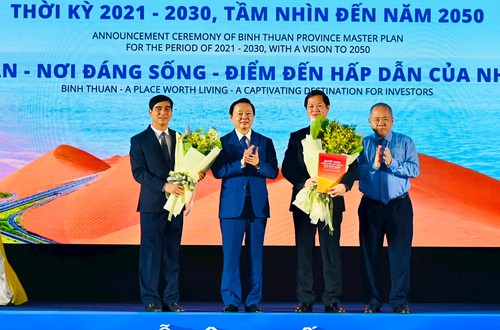 Phó Thủ tướng Trần Hồng Hà dự lễ công bố quy hoạch tỉnh Bình Thuận - ảnh 1