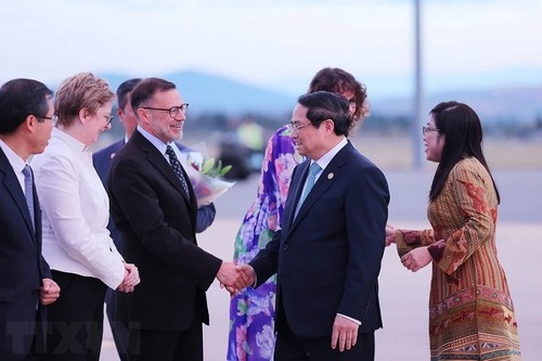 Thủ tướng Phạm Minh Chính bắt đầu thăm chính thức Australia - ảnh 1