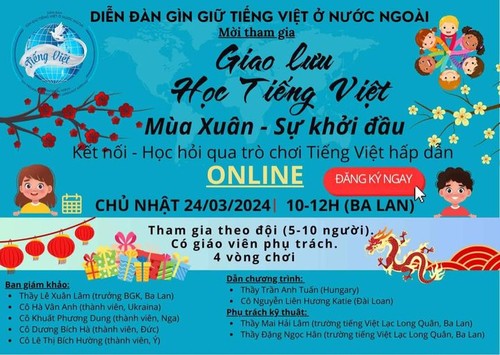 Khởi động lần đầu tiên Giao lưu học tiếng Việt bằng trò chơi online cho học sinh, giáo viên ở nhiều nước - ảnh 2